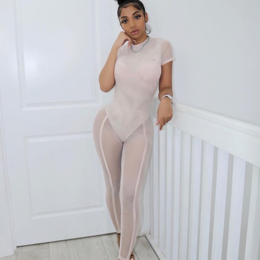 Nude two piece set